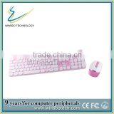 Colorful 2.4 G Wireless Wireless Keyboard Mouse Combo