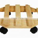 Wooden Flower Pot Trolley(FSC Certificate)