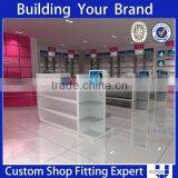 Retail Shop Interior Decoration Cosmetics Display Showcase thumbnail-3