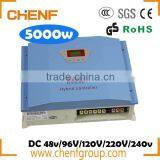 Hot Sales 5KW DC 48V 96V 120V 220V 240V Wind Solar Hybrid Controller thumbnail-1