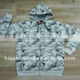 Men's Padded Jogging Sweatshirt With All-over Camou Print thumbnail-1