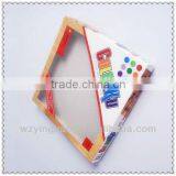 Colorful paper box with window
