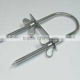 Stainless Steel U Bolt With Washers and Wing Nuts