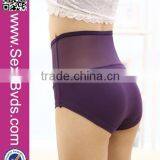 2015 New Hot Sale Breathable High Waist Women Panties Purple thumbnail-4