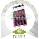 4PCS Clam Shell Package POM Serrated Steak Knife thumbnail-1