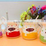 Summer New Simple Lovely Cartoon Ceramic Milk Mug With Porcelain Spoon and Lid thumbnail-3