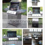 Commercial Outdoor Kitchen/Stainless Steel Bbq Gas Grill/gas Bbq Range Cooker thumbnail-2