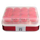 Digital Yoghurt Maker With 12 Glass Cups XJ-11101B0