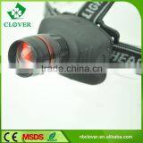 ABS Material Miner Using 3 Modes 120LM 1w Led High Power Zoom Police Headlamp thumbnail-4