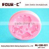 Christmas Cake Pop Moulds,silicone 3D Cake Decoration Mold,sugar Craft Maker