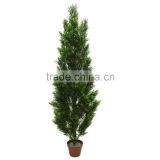 cheap outdoor decorative wholesale leaves branches artificial cypress
