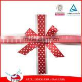 New Design Gift Packing Use Printed Satin Bows