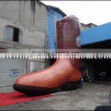 Big Inflatable Female Boots Model for Advertising Decoration