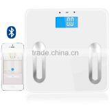 AOEOM IOS & Android Bluetooth Digital Bathroom Scales for Personal Home Use/ Bluetooth Fat Scale thumbnail-1