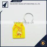 Fashion Durable Silicon Keychian With Logo Printed thumbnail-4