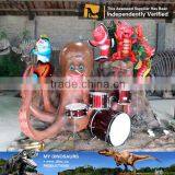 MY Dino-C071 Animatronic Music Band Fiberglass Cartoon Character thumbnail-4