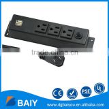China manufacturer dual USB port wall desktop socket USB for furniture