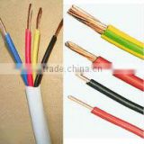 450/750v copper conductor PVC insulated electric wire