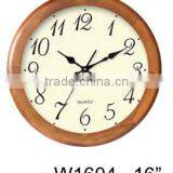16 Inches Home Decrator Wood Art Wall Clock thumbnail-2