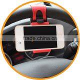 Dailyetech Hands Free on Car Steering Wheel Multi-functional Mobile Phone Holder