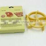 Food Grade Plastic Kaiser Roll Maker Toast Bread Mold Sandwich Cutter thumbnail-5
