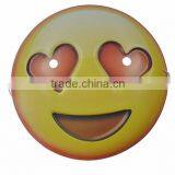 Custom Made 3D Embossed Plastic Party Mask PVC Face Mask