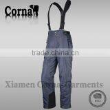 Professional Black Waterproof Winter Outdoor Sports Mens Pants With Pocket