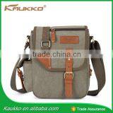 Guangzhou Factory Wholesale Men Canvas Shoulder Bag,Canvas Cross Body Bag thumbnail-3