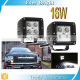 Best Seller 2016 16w Led Work Light 3 Inch Light Bar for Indicators Motorcycle Driving Offroad Boat Car