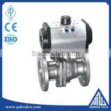China Supplier DN25 Flange 304 Stainless Steel Ball Valve thumbnail-2
