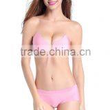 2016 Wholesale Black Nude Bras Ladies Backless and Strapless Bra Self-adhesive Silicone Sexy Fashion Bra thumbnail-2