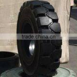 China Forklift Tyre 5.00-8, 6.00-9, 6.50-10, 7.00-12, 8.15-15, 8.25-15, 7.50-16, 21*8-9 Industial Solid Tire thumbnail-1
