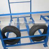 Detachable Movable Powder Coating Stacking Storage Tire Rack Pallet thumbnail-1