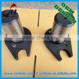 OEM Design Carbon Steel Welding Parts Shaft With Ear thumbnail-1