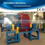 High efficiency Waste Tire shredder / tyre recycling plant