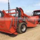 hydraulic operating hot sale beach cleaner sand cleaner beach cleaning machine beach sweeper beach machine drived by tractor