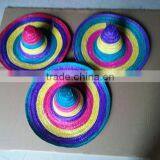 Hot Sale Custom Summer Sombrero Straw Hat Wholesale