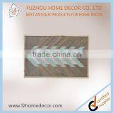 Solid Wood Sign With Geometric Pattern Splicing Board for Home Decoration or Gift thumbnail-4