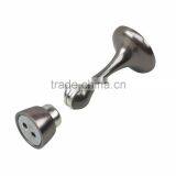 Zinc Alloy Magnetic Chrome Brush Door With Catch Screw Mount Doorstops thumbnail-6