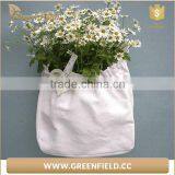 Cheap Price High Quality White Planter Grow Bag With Two Handles thumbnail-2