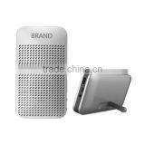 Newest 2 in 1 Ultra Thin Portable Bluetooth Speaker Power Bank 5000mah thumbnail-2
