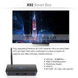Latest Amlogic S912 64bit Octa-core 2G 16G X92 S912 Android 6.0 Marshmallow tv Box thumbnail-1
