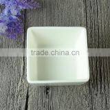 Hot Sale 3inch Porcelain Wholesale Square Ceramic Bowl for Restaurant Hotel thumbnail-2