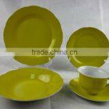 20pcs Color Glaze Dinnerware Set thumbnail-1