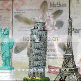 Resin Leaning Tower of Pisa Italy Miniature Building Model thumbnail-3