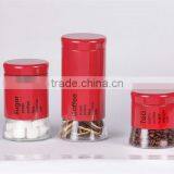 High Quality Glass Storage Jar With Stainless Steel Casing thumbnail-1