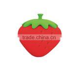 New Design Strawberry Silicone Key and Coin Bag Key Holder Promotion Gift thumbnail-5