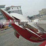 Stainless Steel Dolphin Statue Sculpture For Garden Public Use thumbnail-2