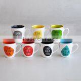 Belly Shape Coffee Mug, Ceramic With Decal Printing thumbnail-4