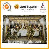 18 Inch PolyResin Clock 3d Last Supper Wall Art Hanging Decoration thumbnail-4